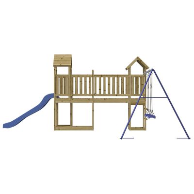 vidaXL Outdoor Playset Impregnated Wood Pine