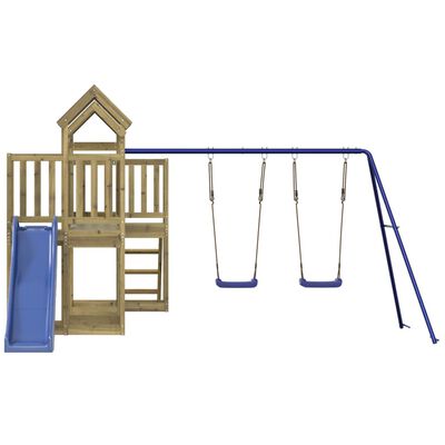 vidaXL Outdoor Playset Impregnated Wood Pine