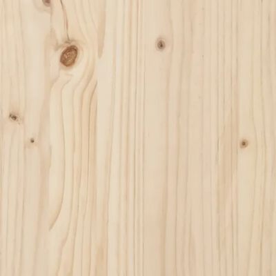vidaXL Pallet Bed 90x190 cm Single Solid Wood Pine