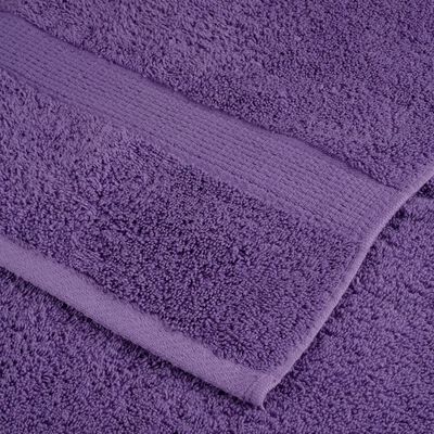 vidaXL 6 Piece Premium Towel Set SOLUND Purple 600 gsm