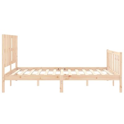 vidaXL Bed Frame without Mattress 160x200 cm Solid Wood Pine