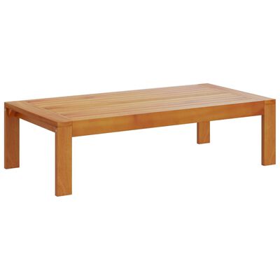 vidaXL Garden Table 100x50x27 cm Solid Wood Acacia