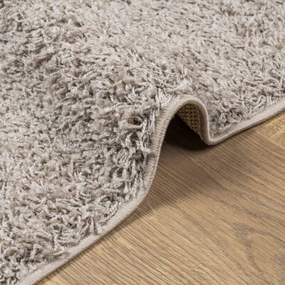 vidaXL Shaggy Rug PAMPLONA High Pile Modern Beige 300x400 cm