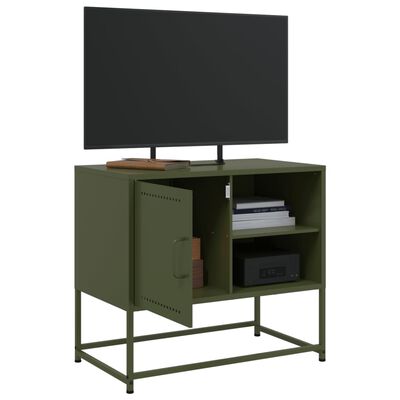 vidaXL TV Cabinet Mustard Yellow 100.5x39x60.5 cm Steel