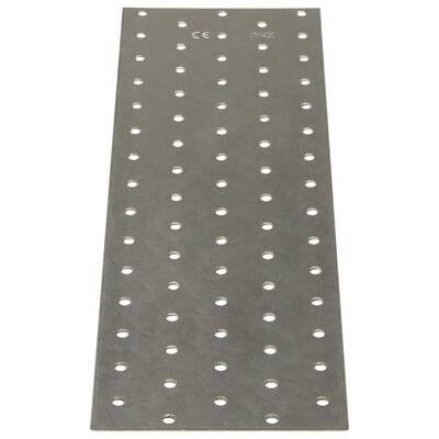 vidaXL Perforated Plates 20 pcs 2 mm 300x100 mm Galvanised Steel