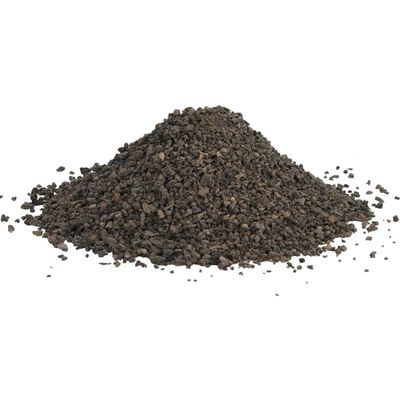 vidaXL Basalt Gravel 25 kg Black 3-5 mm