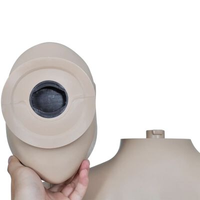 vidaXL Mannequin Man Round Head