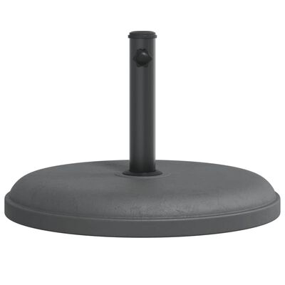 vidaXL Parasol Base for Ø32/35/38 mm Poles 25 kg Round