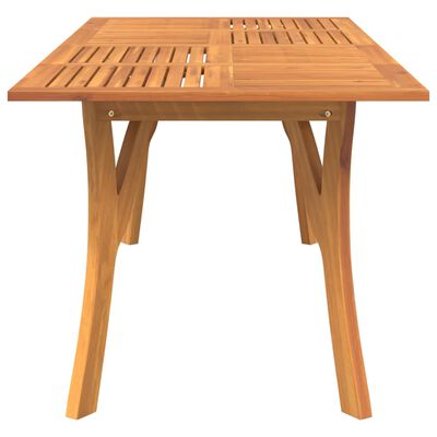 vidaXL Garden Table 200x90x75 cm Solid Wood Acacia