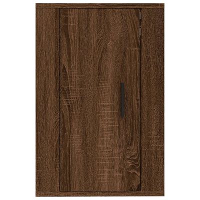 vidaXL Wall Mounted TV Cabinet Brown Oak 40x34.5x60 cm