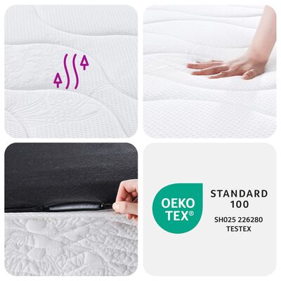 vidaXL Bonnell Spring Mattress Medium 100x200 cm