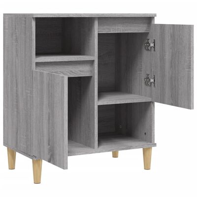 vidaXL Sideboard Grey Sonoma 60x35x70 cm Engineered Wood