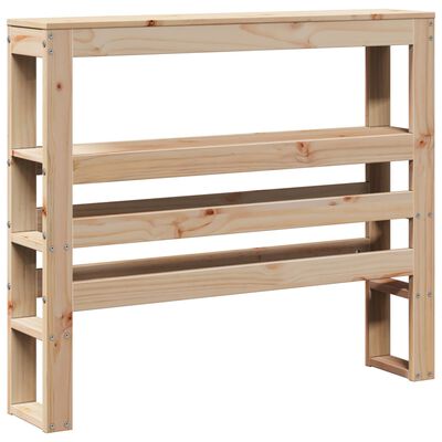 vidaXL Bed Frame without Mattress 90x200 cm Solid Wood Pine