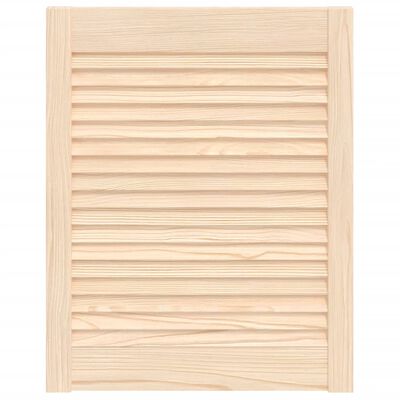 vidaXL Cabinet Door Louvred Design 61.5x49.4 cm Solid Wood Pine