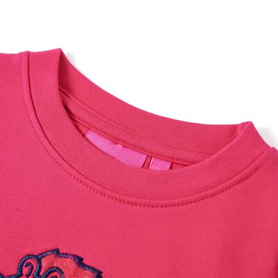Kids' Sweatshirt Bright Pink 116