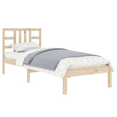 vidaXL Bed Frame without Mattress 100x200 cm Solid Wood