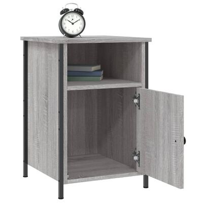 vidaXL Bedside Cabinets 2 pcs Grey Sonoma 40x42x60 cm Engineered Wood