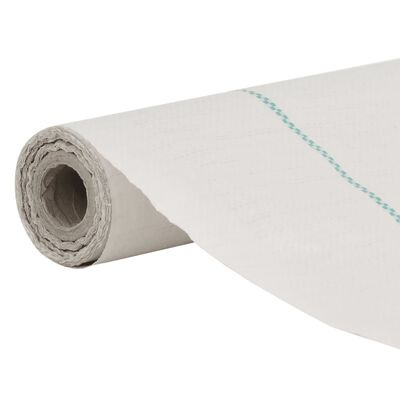 vidaXL Weed Membrane White 1.5x10 m PP