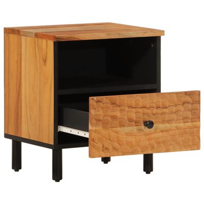 vidaXL Bedside Cabinets 2 pcs 40x33x46 cm Solid Wood Acacia