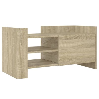 vidaXL TV Cabinet Sonoma Oak 80x35x40 cm Engineered Wood