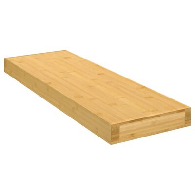 vidaXL Wall Shelf 60x20x4 cm Bamboo