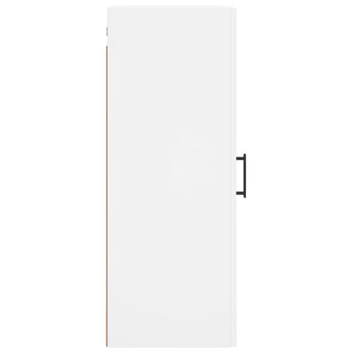 vidaXL Wall Mounted Cabinet White 34.5x34x90 cm