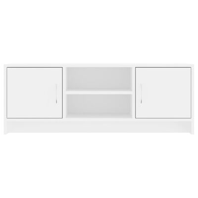 vidaXL TV Cabinet White 102x30x37.5 cm Engineered Wood