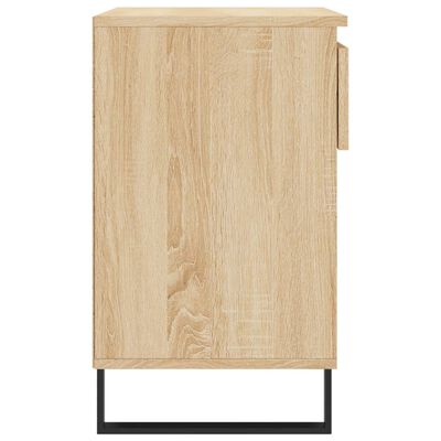 vidaXL Shoe Cabinet Sonoma Oak 70x36x60 cm Engineered Wood