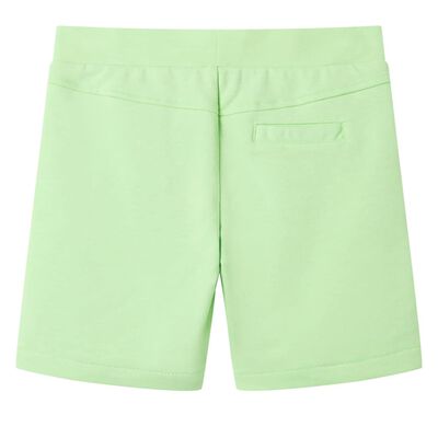 Kids' Shorts Fluo Green 104