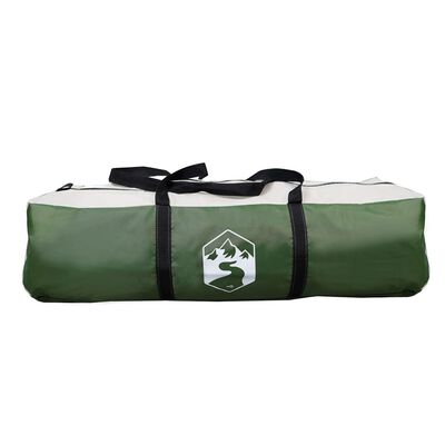 vidaXL Family Tent Tunnel 8-Person Green Waterproof