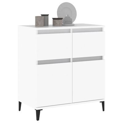 vidaXL Sideboard White 60x35x70 cm Engineered Wood