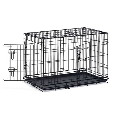 Karlie Dog Crate with 2 Doors 92x57x63 cm Black