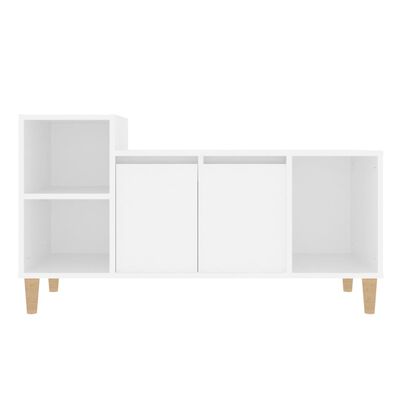 vidaXL TV Cabinet White 100x35x55 cm Engineered Wood