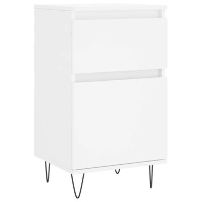 vidaXL Sideboards 2 pcs White 40x35x70 cm Engineered Wood