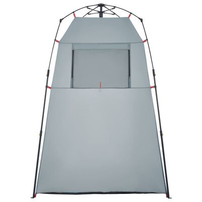 vidaXL Privacy Tent Grey Quick Release Waterproof