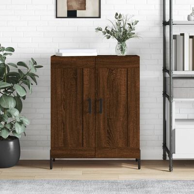 vidaXL Sideboard Brown Oak 69.5x34x90 cm Engineered Wood