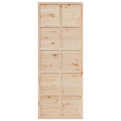 vidaXL Barn Door 80x208 cm Solid Wood Pine