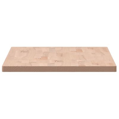 vidaXL Bathroom Countertop 100x50x2.5 cm Solid Wood Beech