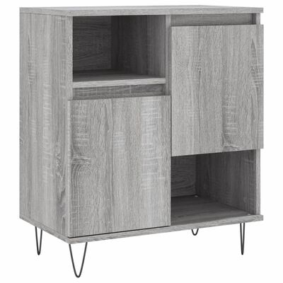 vidaXL Sideboard Grey Sonoma 60x35x70 cm Engineered Wood