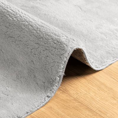 vidaXL Rug HUARTE Short Pile Soft and Washable Grey 200x200 cm