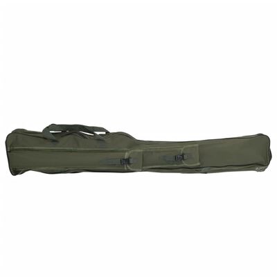 vidaXL Fishing Rod Bag Dark Green 160 cm Oxford Fabric