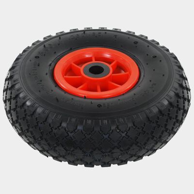 vidaXL Sack Truck Wheels 2 pcs Rubber 3.00-4 (245x82)