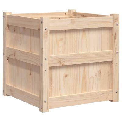 vidaXL Garden Planters 2 pcs Solid Wood Pine