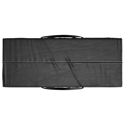 vidaXL Garden Cushion Storage Bags 2 pcs Black 135x40x55 cm Polyethylene