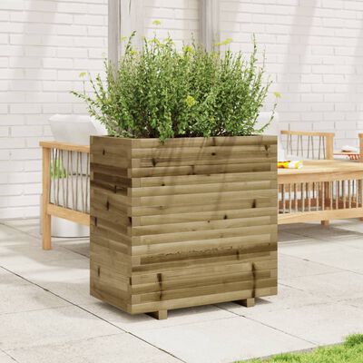 vidaXL Garden Planter 70x40x72 cm Impregnated Wood Pine