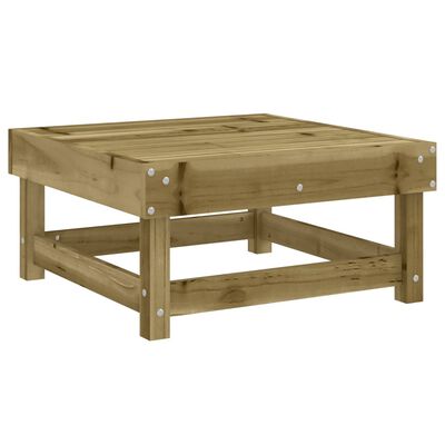 vidaXL Garden Footstool Impregnated Wood Pine