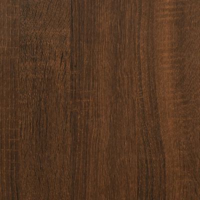 vidaXL Highboard Brown Oak 69.5x31x115 cm Engineered Wood