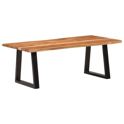 vidaXL Coffee Table 110x55x40 cm Solid Wood Acacia