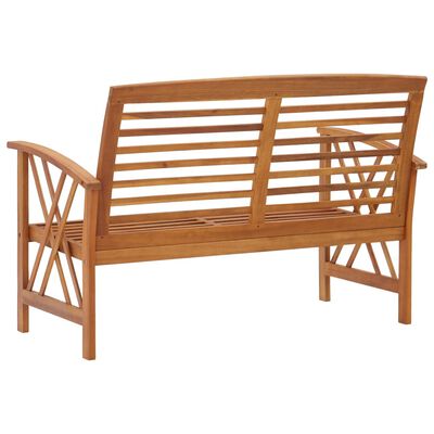 vidaXL Garden Bench 119 cm Solid Acacia Wood