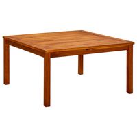 vidaXL Garden Coffee Table 85x85x45 cm Solid Acacia Wood